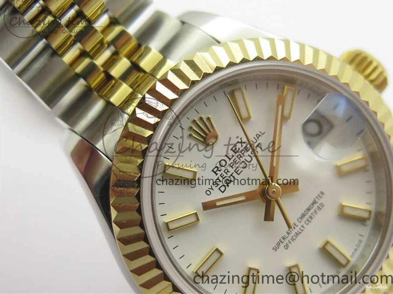 Jubilee SS Maker Datejust Best 279173 BP ETA2671 YG YG Bracelet Edition SS Dial 28mm on White 0112